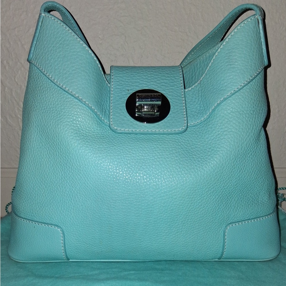 🛑Trade 🛑4 💣 🐚 Tiffany & Co. Tiffany Blue Hobo bag